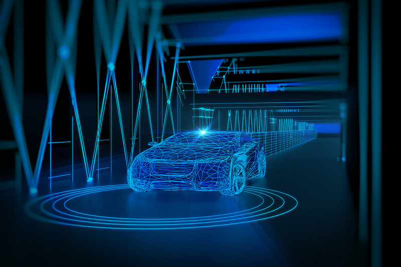 car concept, tunnel, design, self-driving car